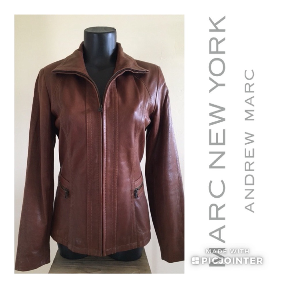 NWOT- MARC New York by Andrew Marc Leather Jacket